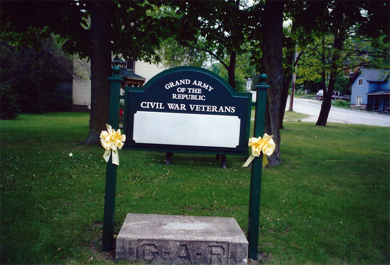Memorial Sign