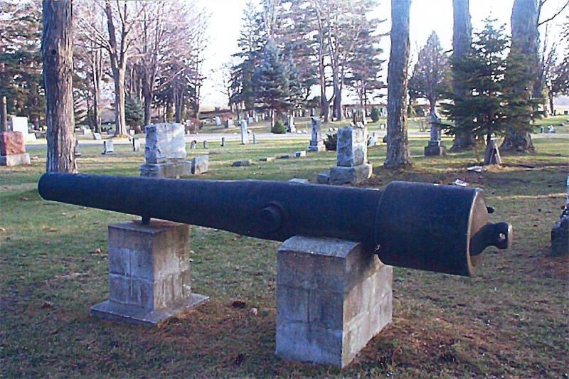 Lakeview Cemetery Cannon